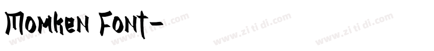 Momken Font字体转换